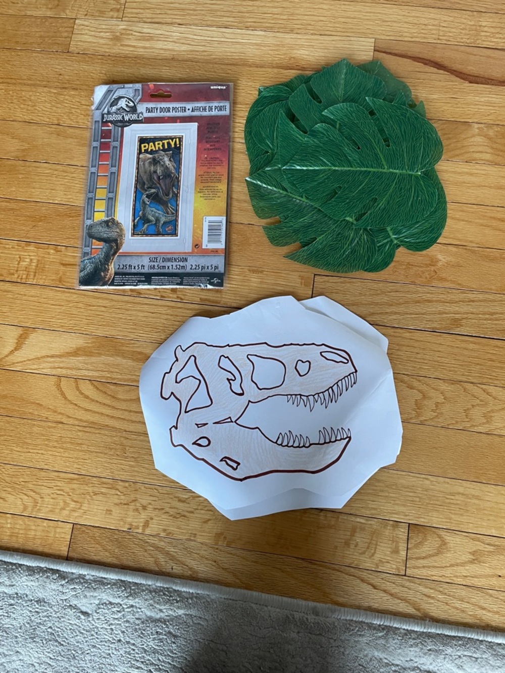 Party Door Poster – Green Dino Decor